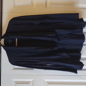 Calvin Klein asymmetrical zippered sweater